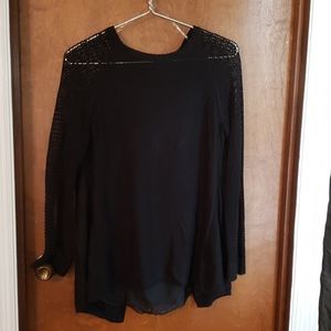 Long sleeve knit sweater